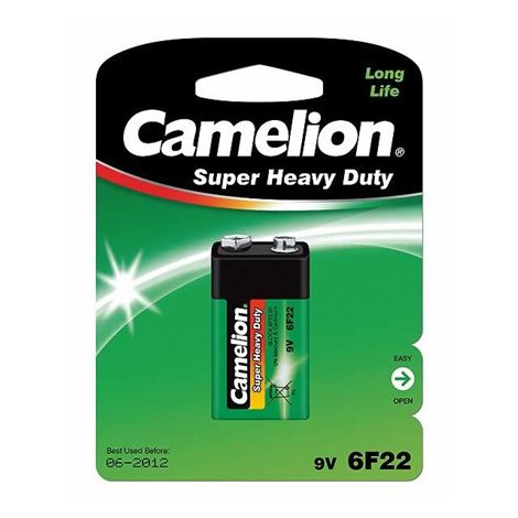 Camelion | 9V/6F22 | Super Heavy Duty | 1 pc(s) | 6F22-BP1G